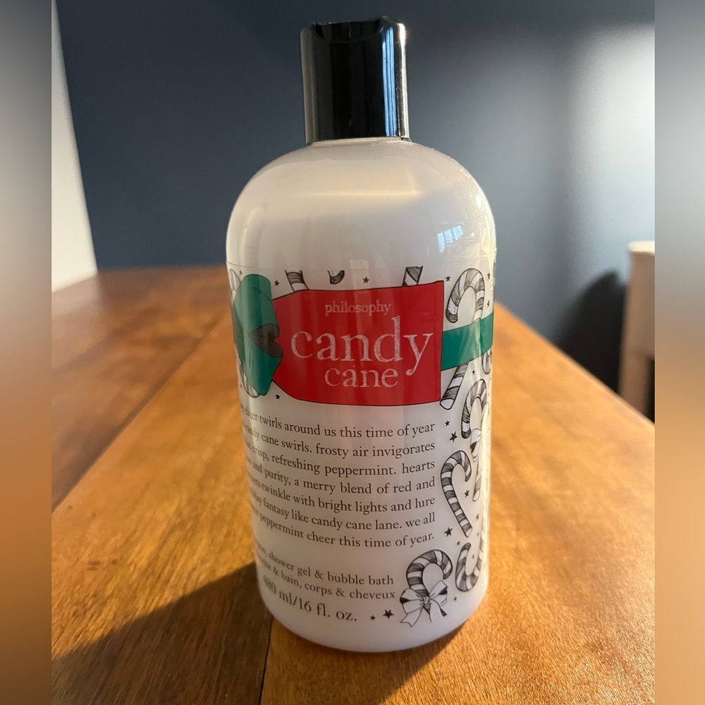 Philosophy 16 oz candy Cane shower gel